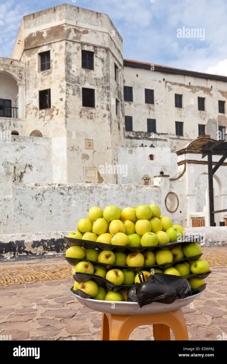 St.-Georgs Burg, Elmina, Ghana, Afrika Stockfoto