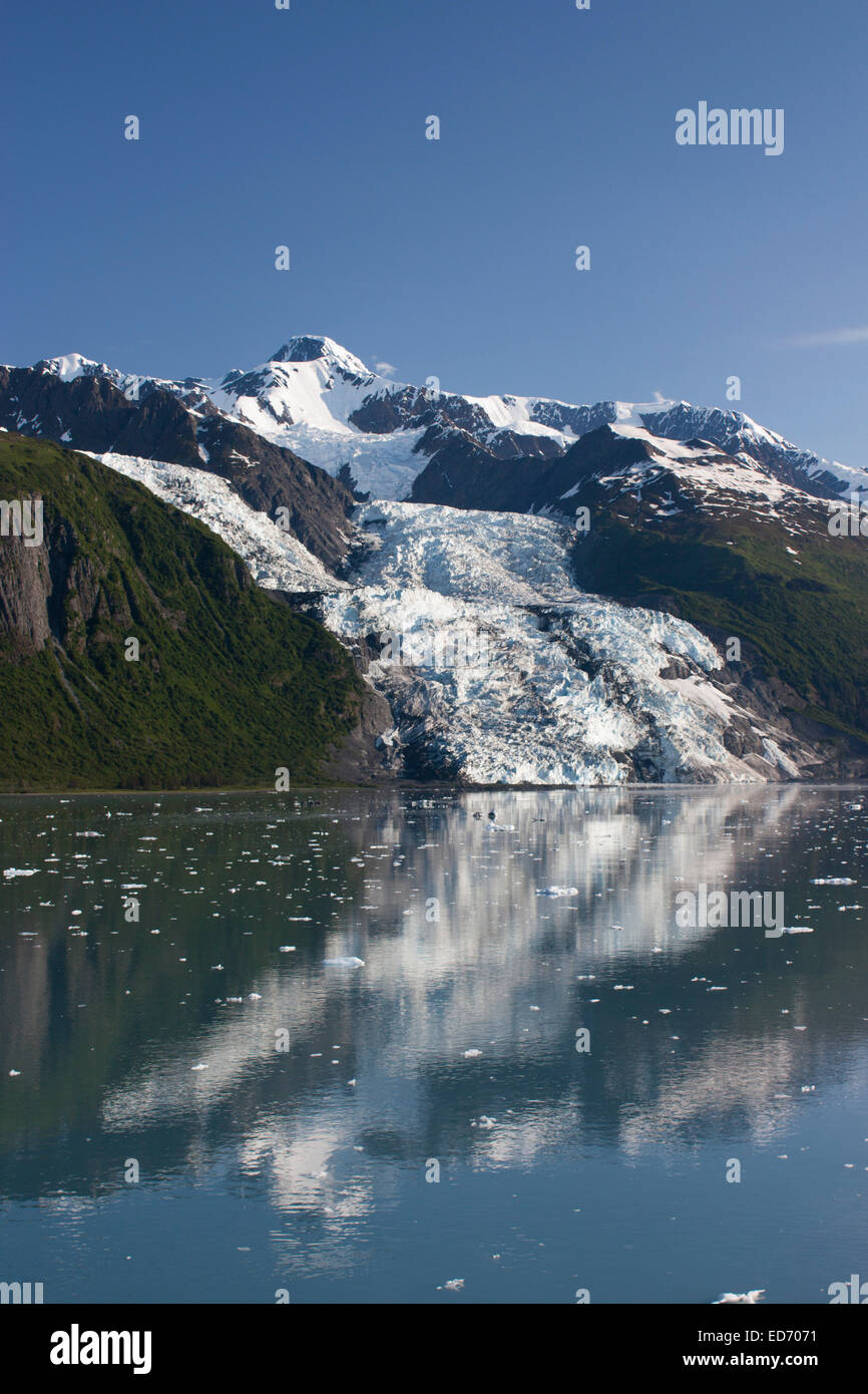 USA, Alaska, Prinz-William-Sund, College Fjord, Gletscher Stockfoto