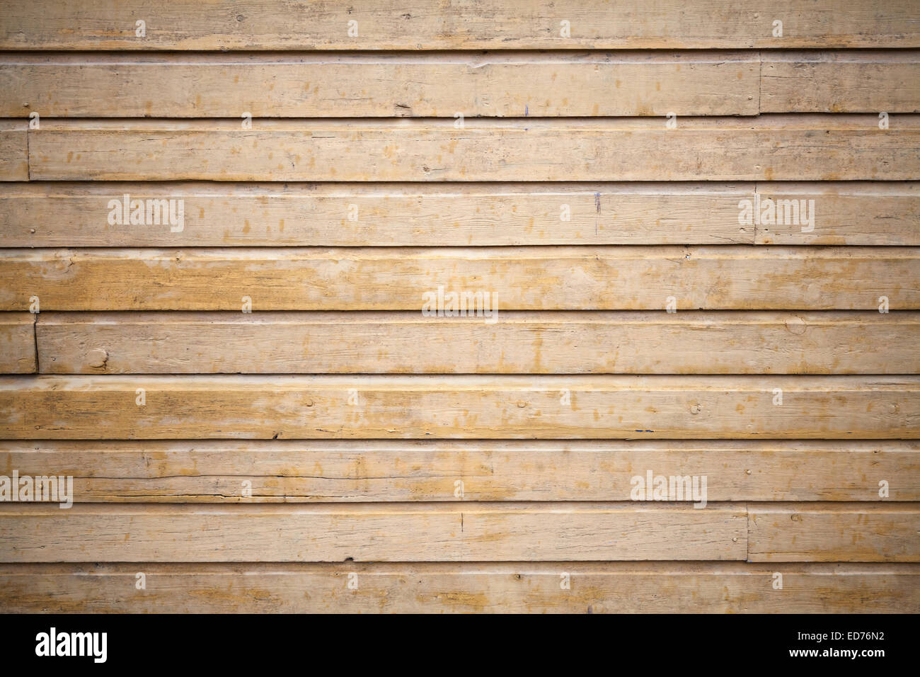 Beige Holzwand Oberfläche. Hintergrundtextur Foto Stockfoto