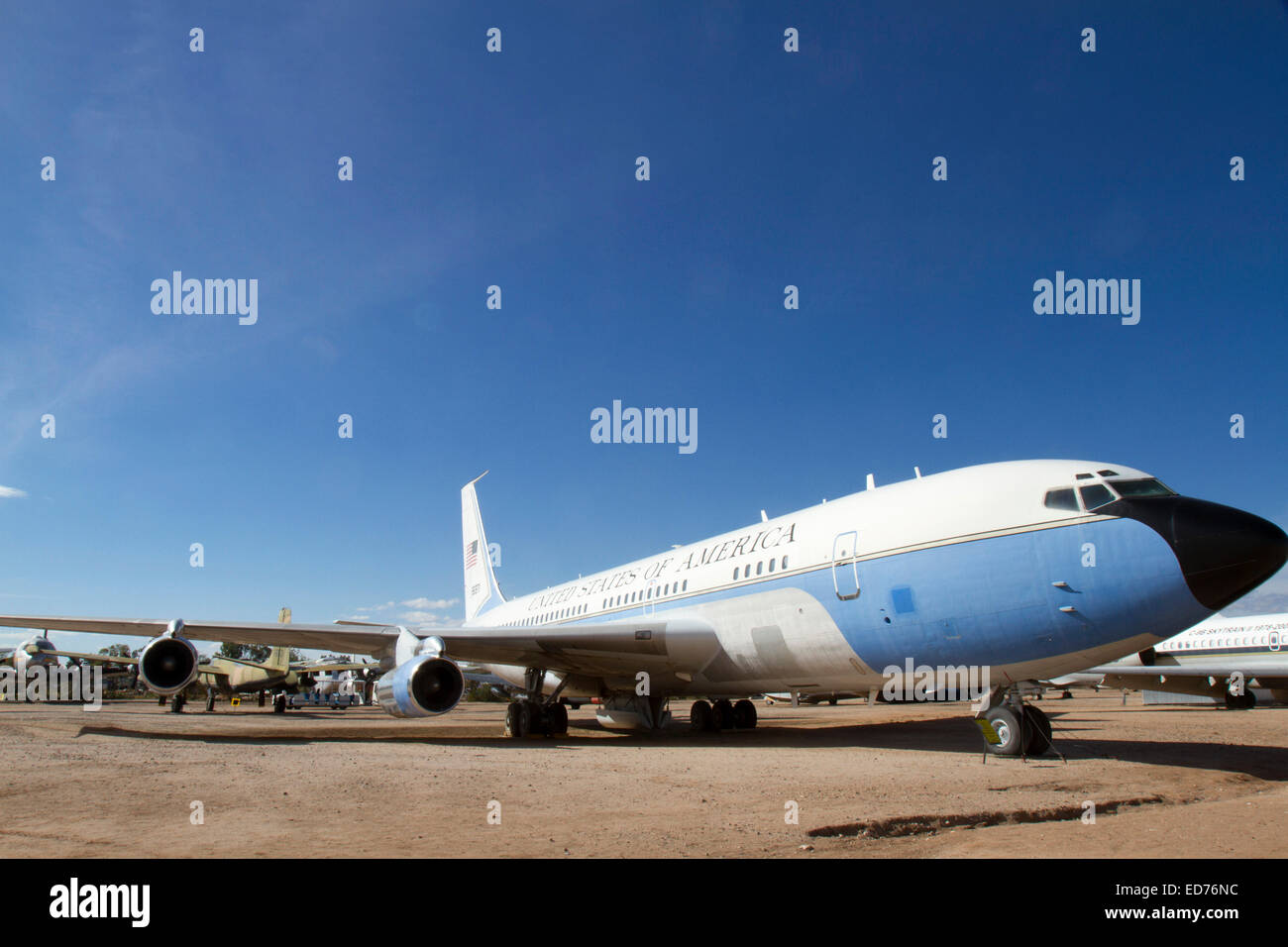 Tucson, AZ, USA - 12. Dezember 2014: Air Force One von Johnson und Kennedy verwendet Stockfoto