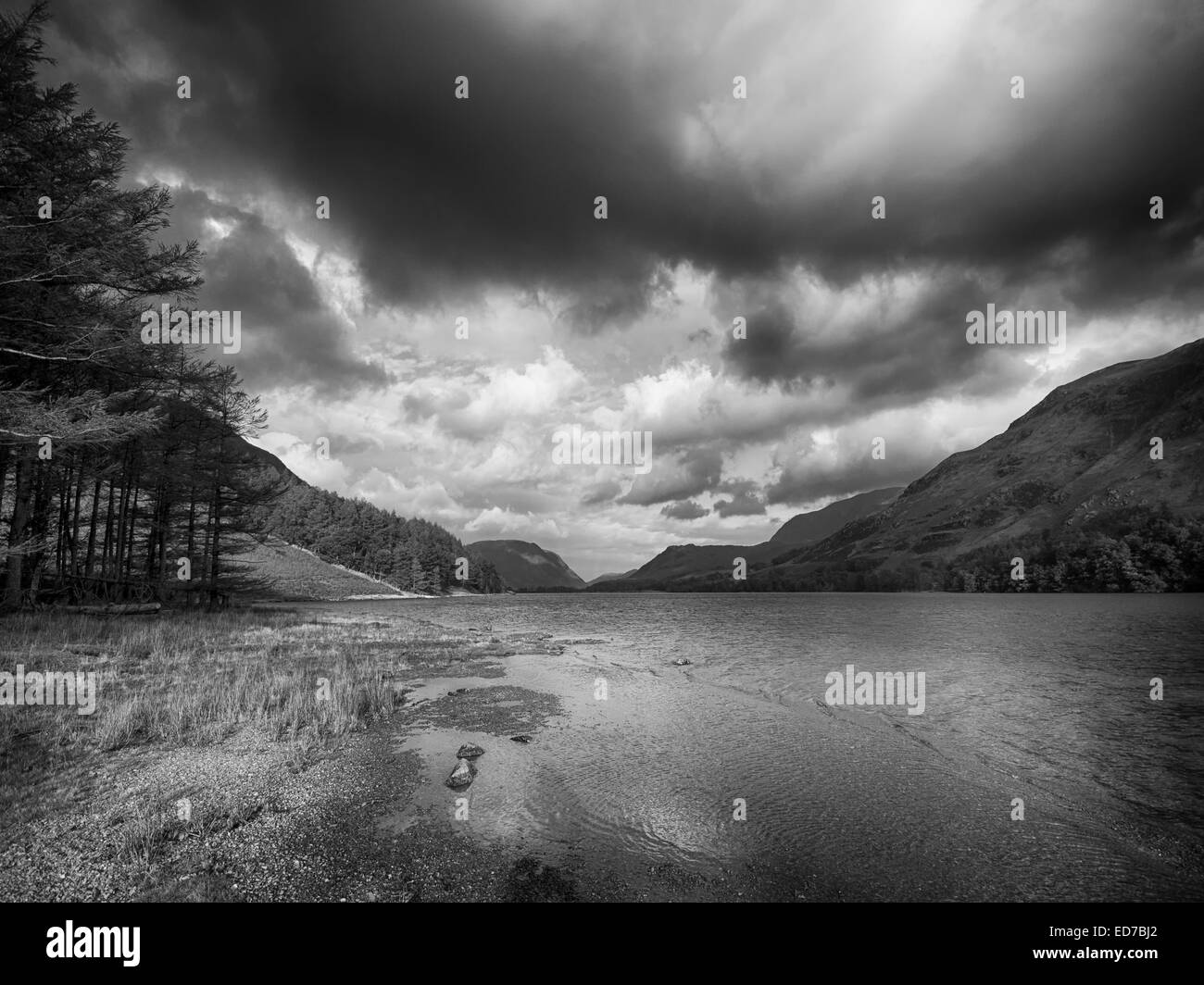 Buttermere im Lake District National Park, Cumbria Stockfoto