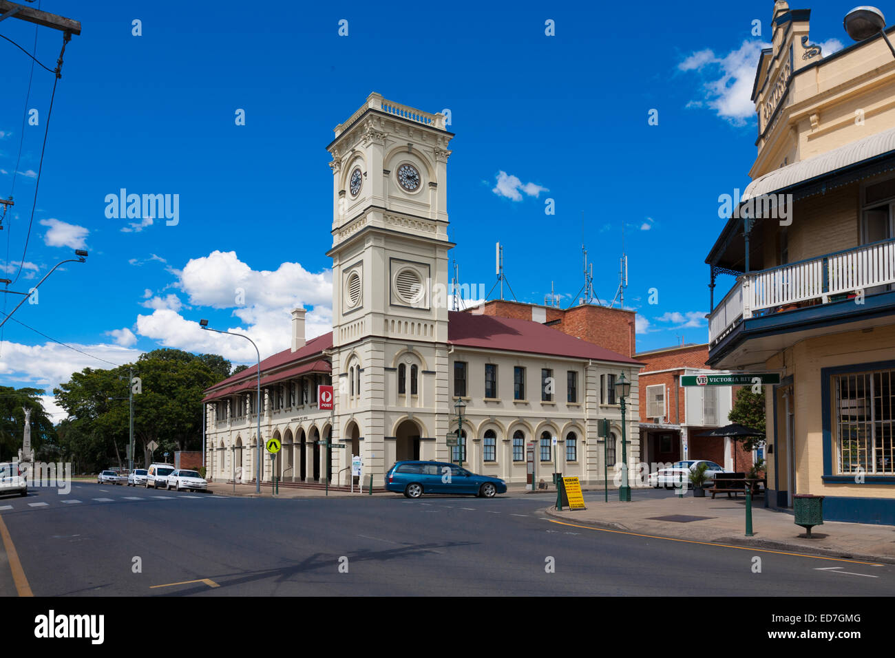 Post Office Building Maryborough Queensland Australia Stockfoto