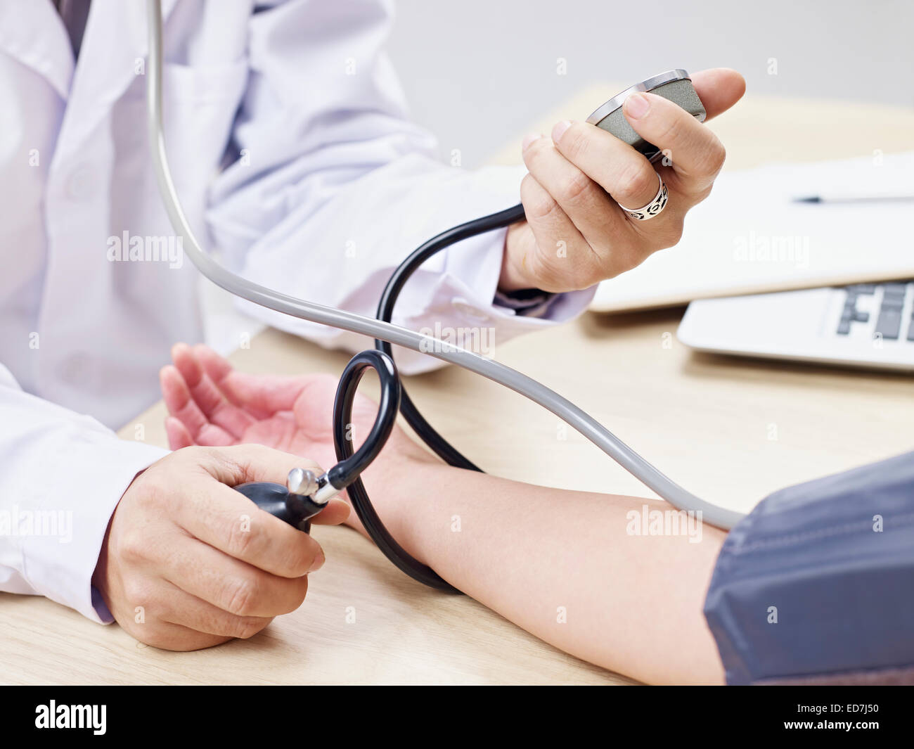 Blutdruck Stockfoto