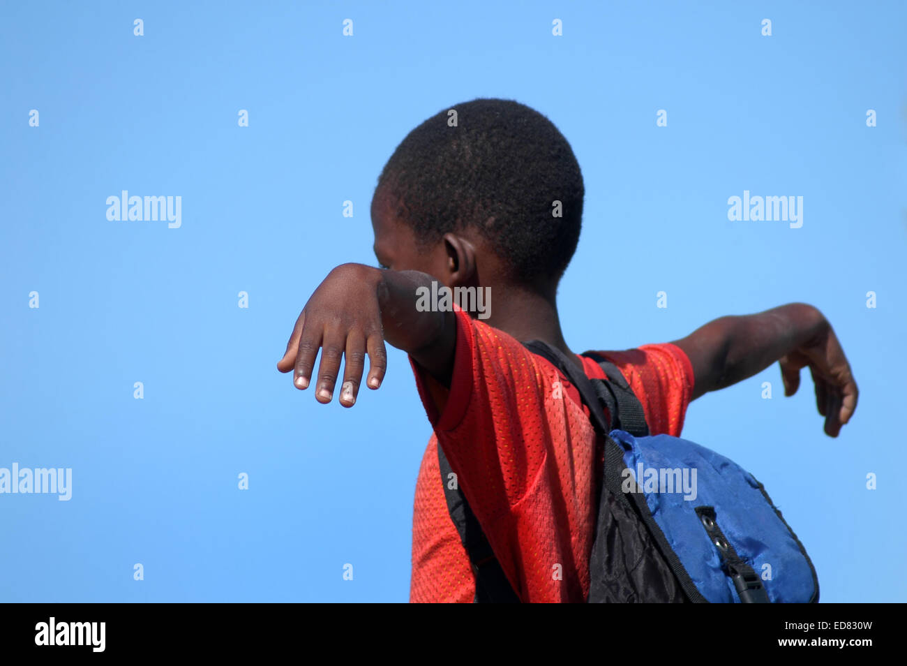 Afrikanischen Kindes Stockfoto
