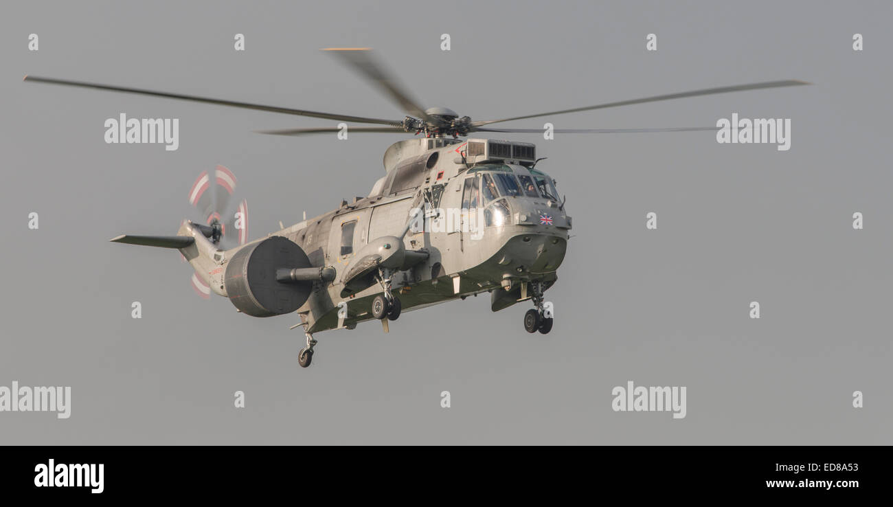Sea King MK 7 Airbourne Überwachung und Kontrolle Flotte Helikopter Stockfoto