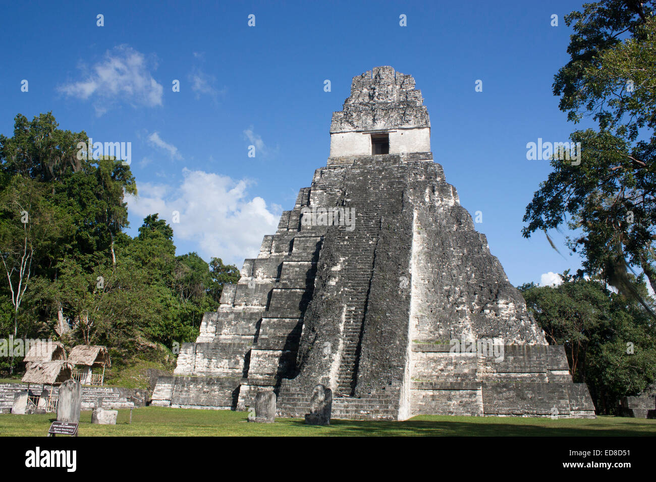 Guatemala, Petén Provinz, Tikal National Park, Tempel ich Stockfoto