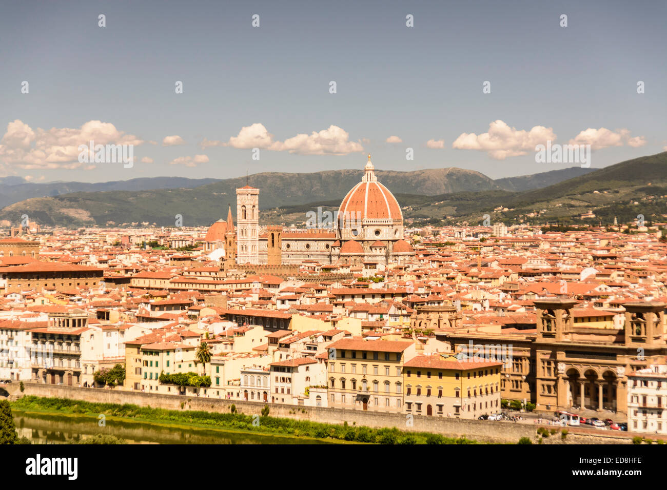 Duome: Santa Maria del Fiore - Florenz, Italien Stockfoto