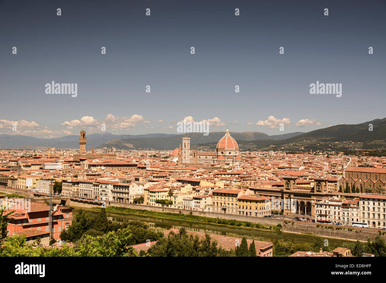 Duome: Santa Maria del Fiore - Florenz, Italien Stockfoto