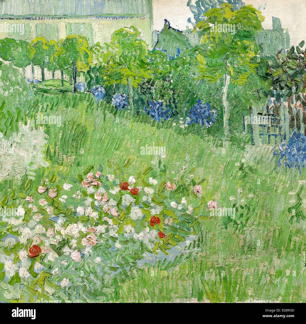 Vincent Van Gogh, Daubigny Garten. 1890. PostImpressionismus. Öl auf