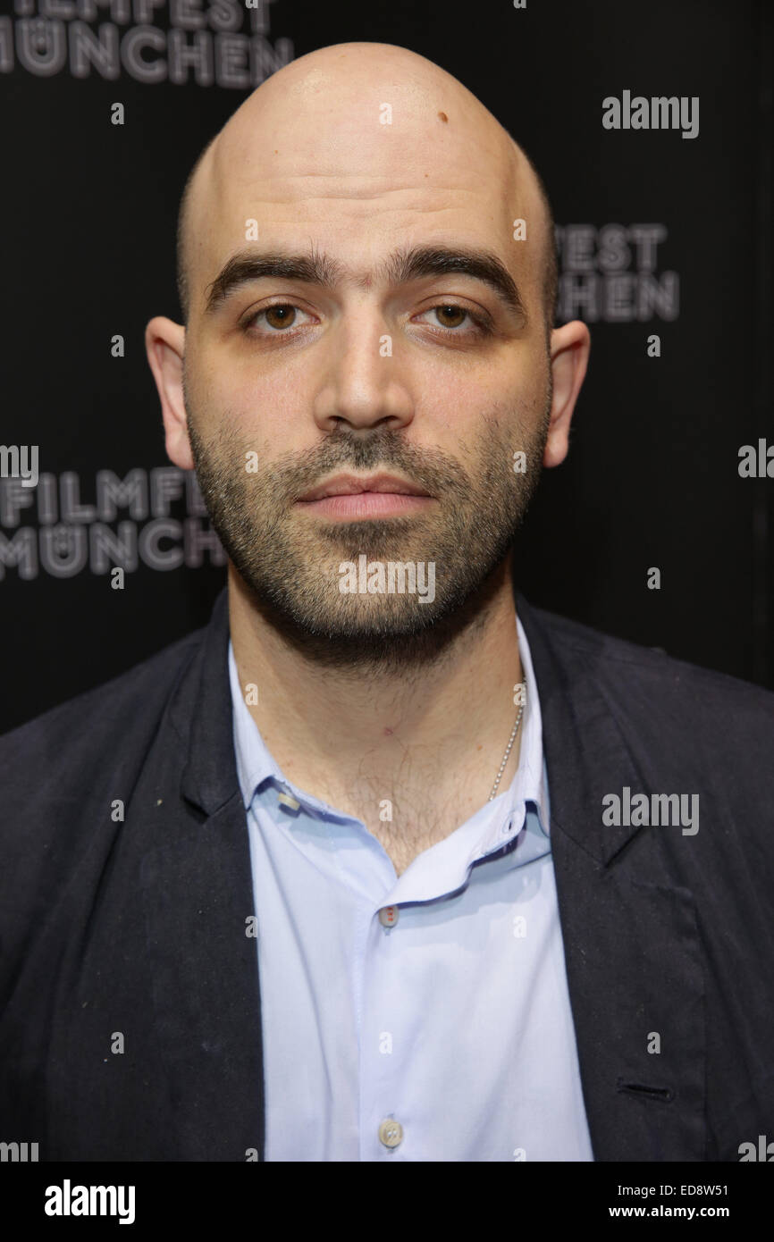 Premiere von Gomorrha Hochschule Fuer Film und Fernsehen.  Mitwirkende: Roberto Saviano Where: München wenn: 29. Juni 2014 Stockfoto