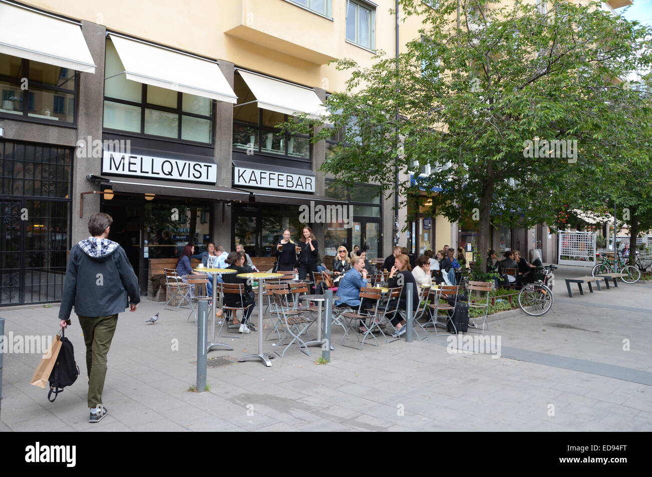 Mellqvist Kaffebar Kaffee-Bar-café Stockfoto