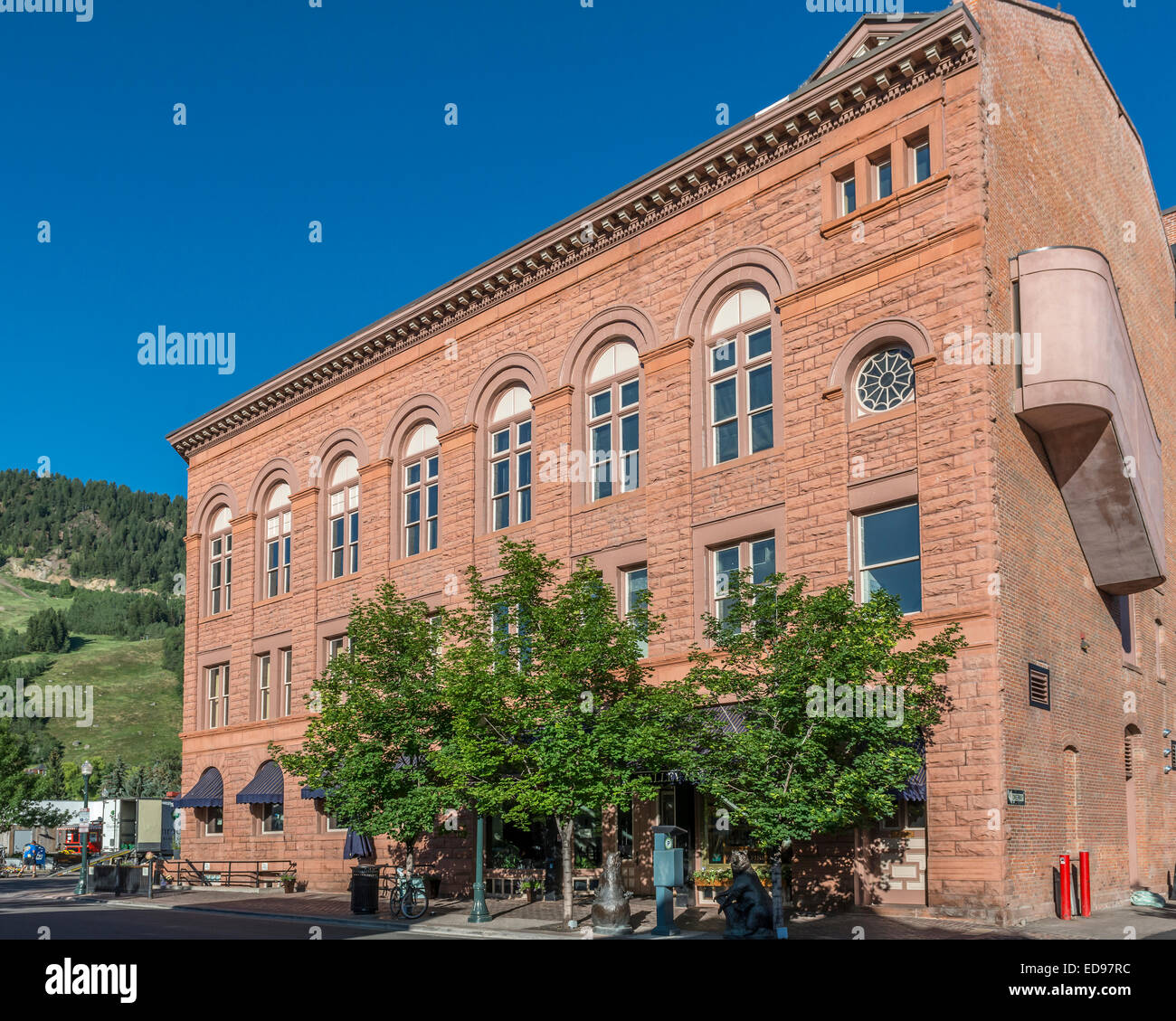 Wheeler Opernhaus. Aspen. Colorado. USA Stockfoto