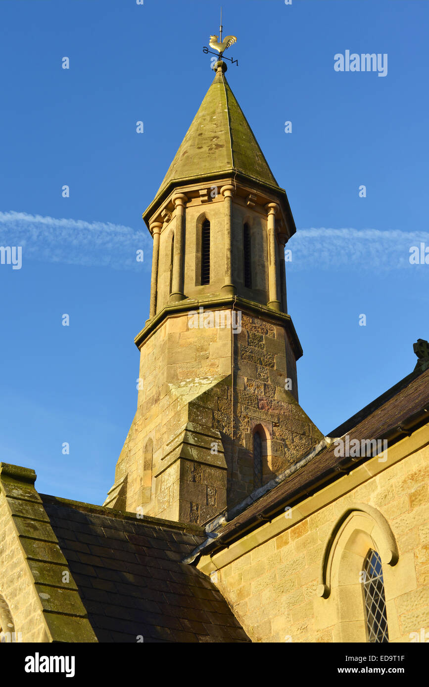 Die Pfarrkirche St. Andreas in Winston, County Durham, Großbritannien Stockfoto