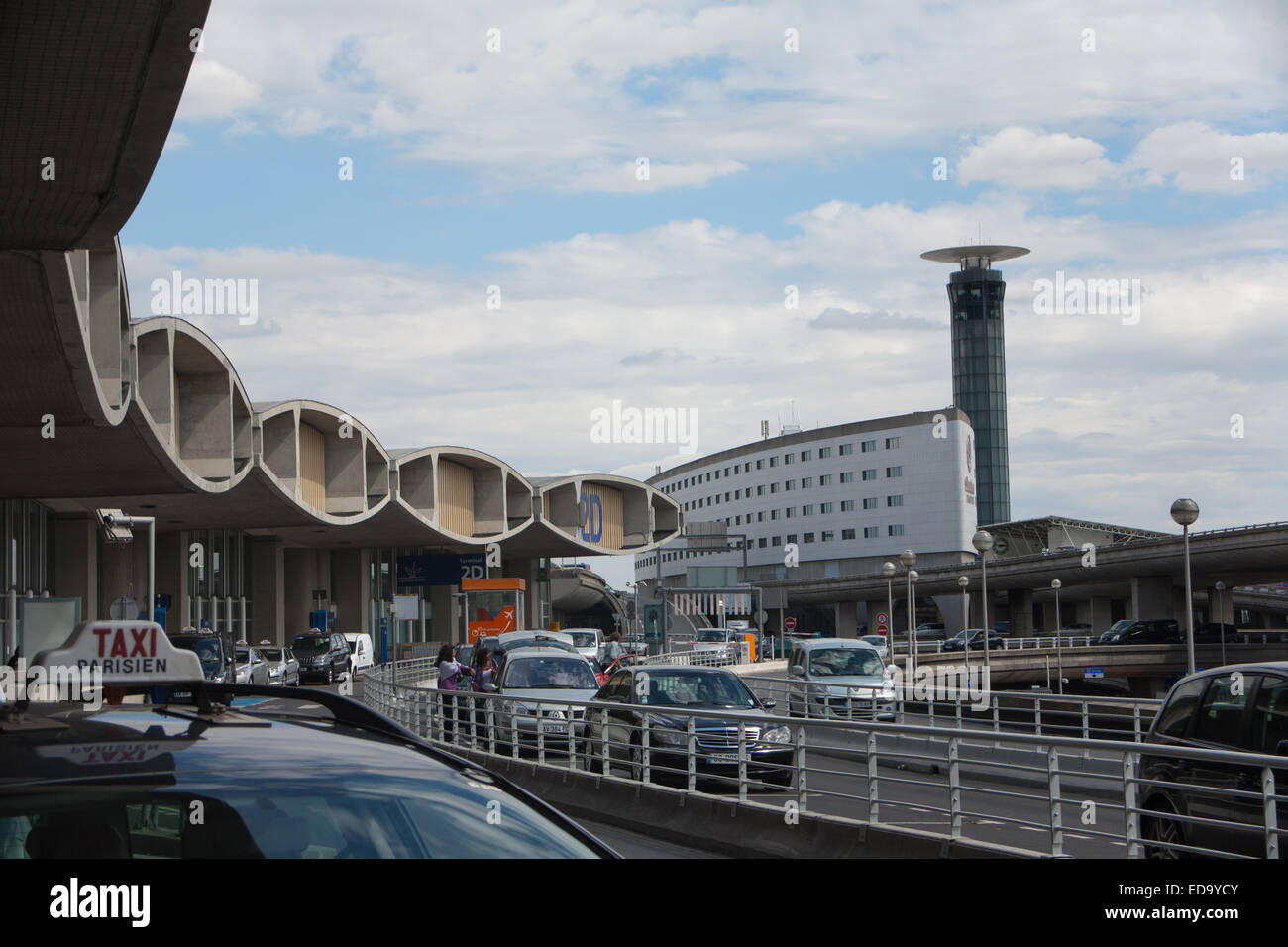 Flughafen Paris-Charles de Gaulle, Paris, Frankreich. Stockfoto