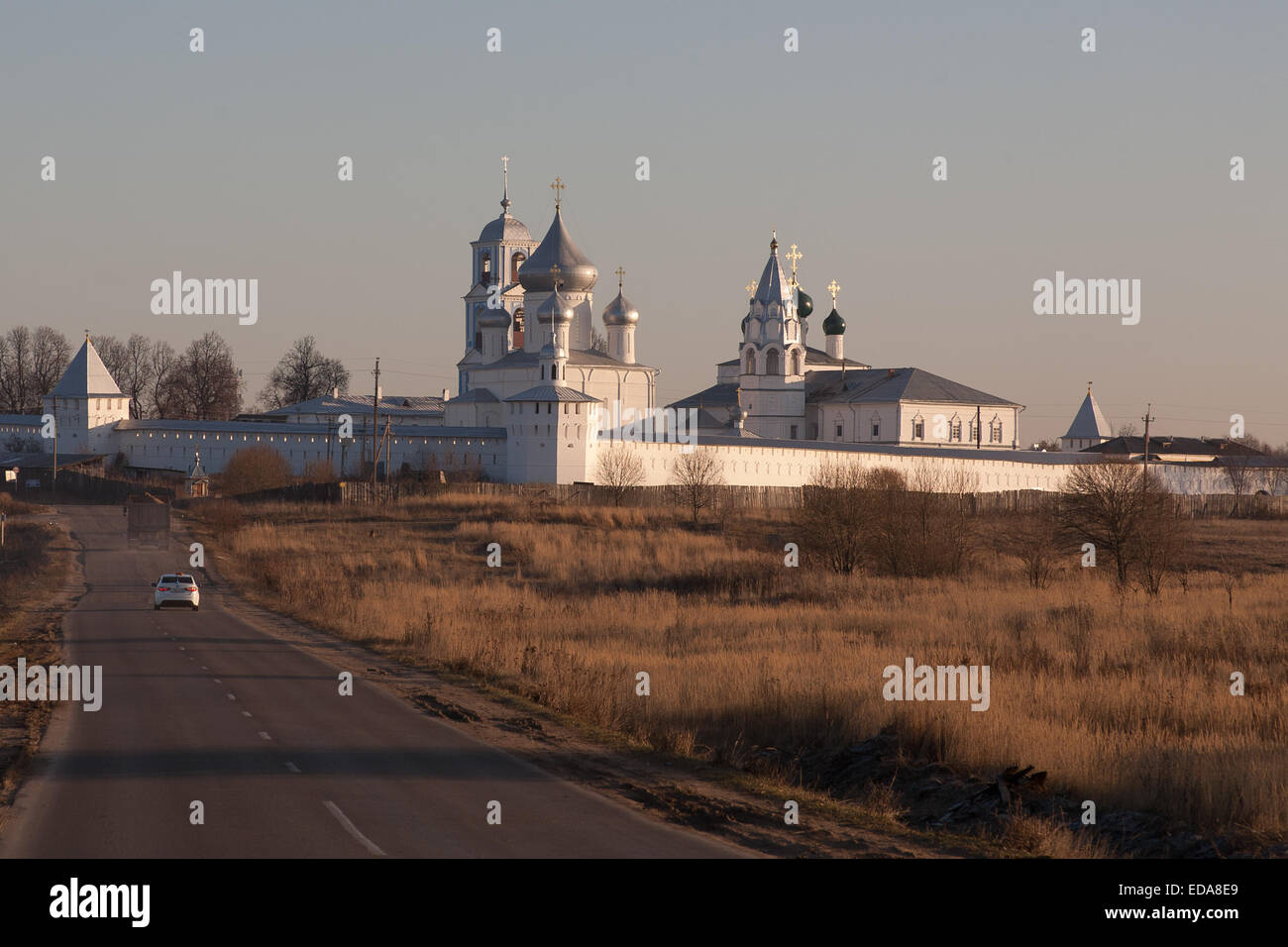 Pereslawl-Salesskij, Russland. Nikita-Kloster, ist es eines der ältesten Klöster? XI. Jahrhundert. Stockfoto