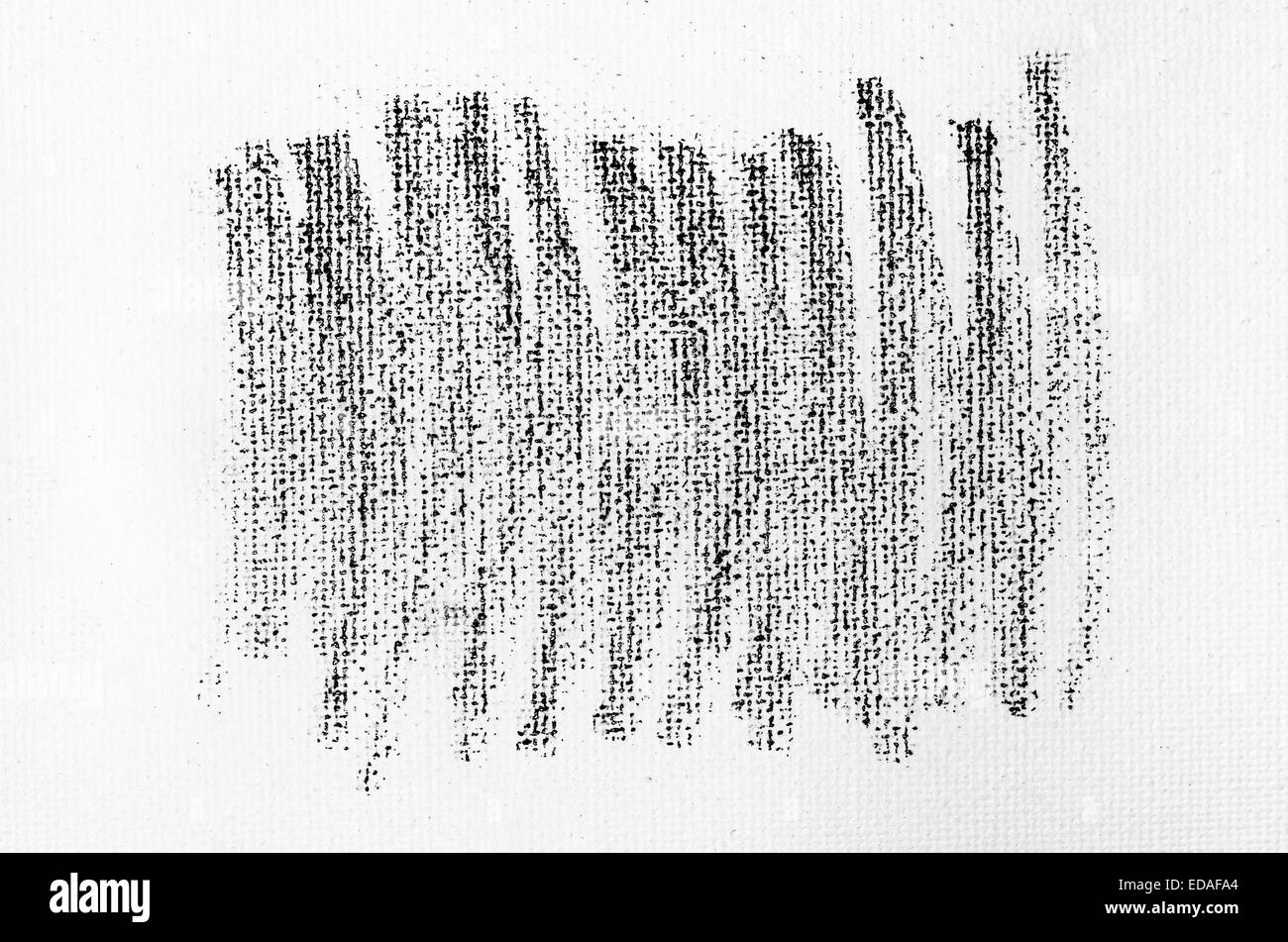 Bleistift-Zeichnungen auf weißem Papier Stockfoto