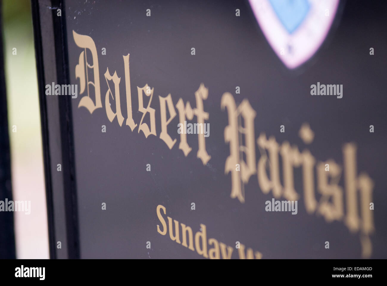 Dalserf Pfarrkirche in Schottland Stockfoto