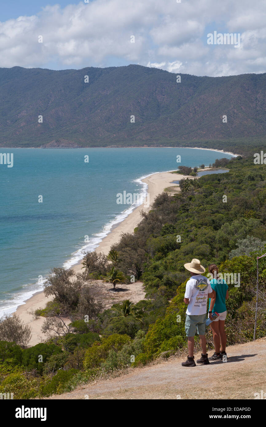 Rex Lookout und Trinity Bay, Nord-Queensland, Australien Stockfoto