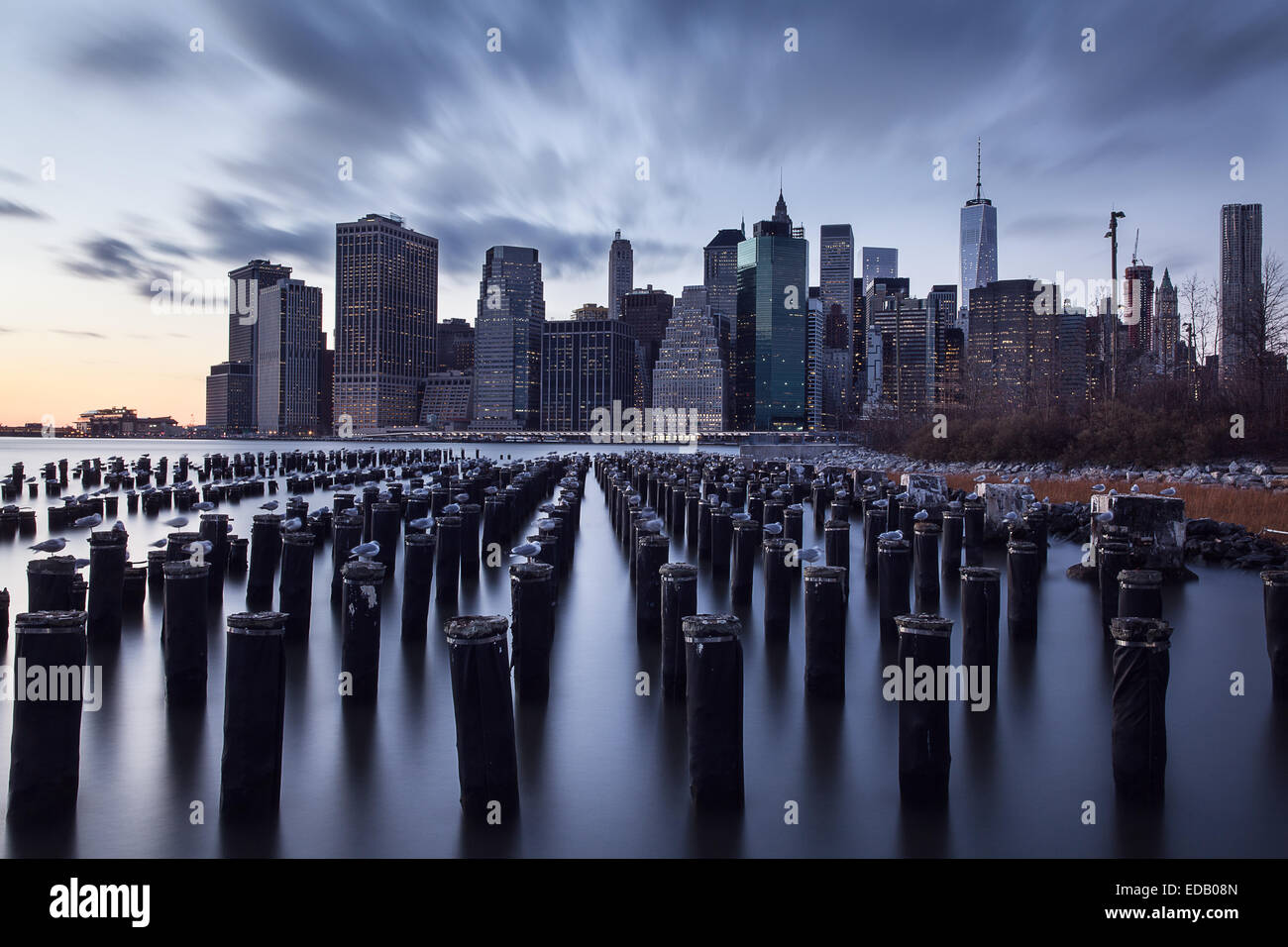 Skyline von New York Stockfoto