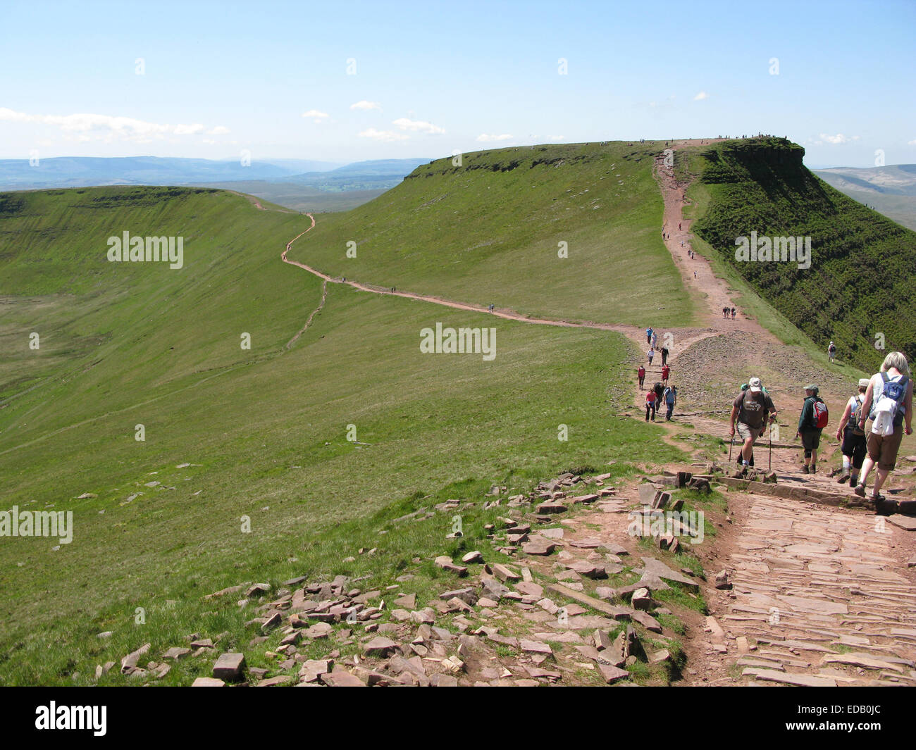 Brecon-Beacons-Nationalpark Pen y Fan Südwales Stockfoto