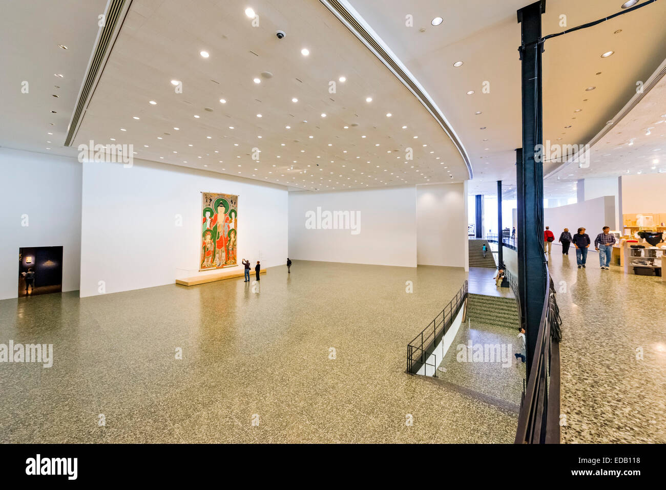 Gebäudeinnere Caroline Wiess Law an Museum der Künste, Houston, Texas, USA Stockfoto