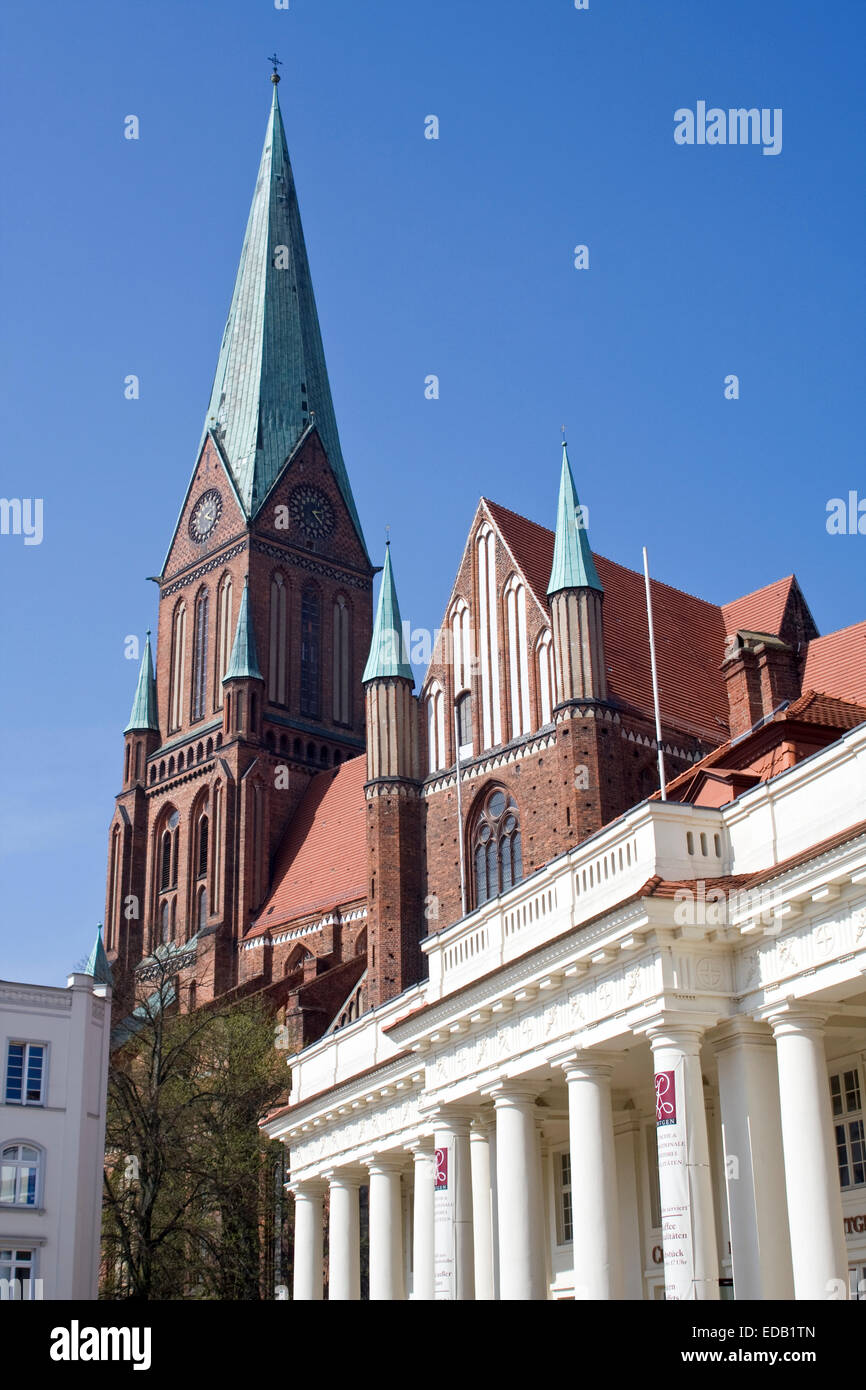 Die Alte Stadt Schwerin Stockfotos und bilder Kaufen Alamy