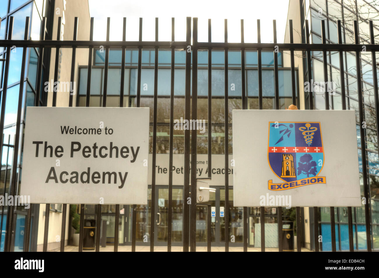 Petchey Academy School in London Hackney Stockfoto