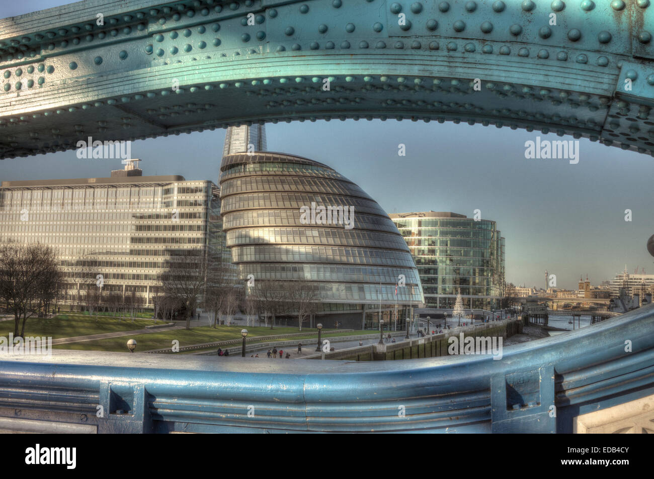 Die City Hall London GLA-zentrale Stockfoto