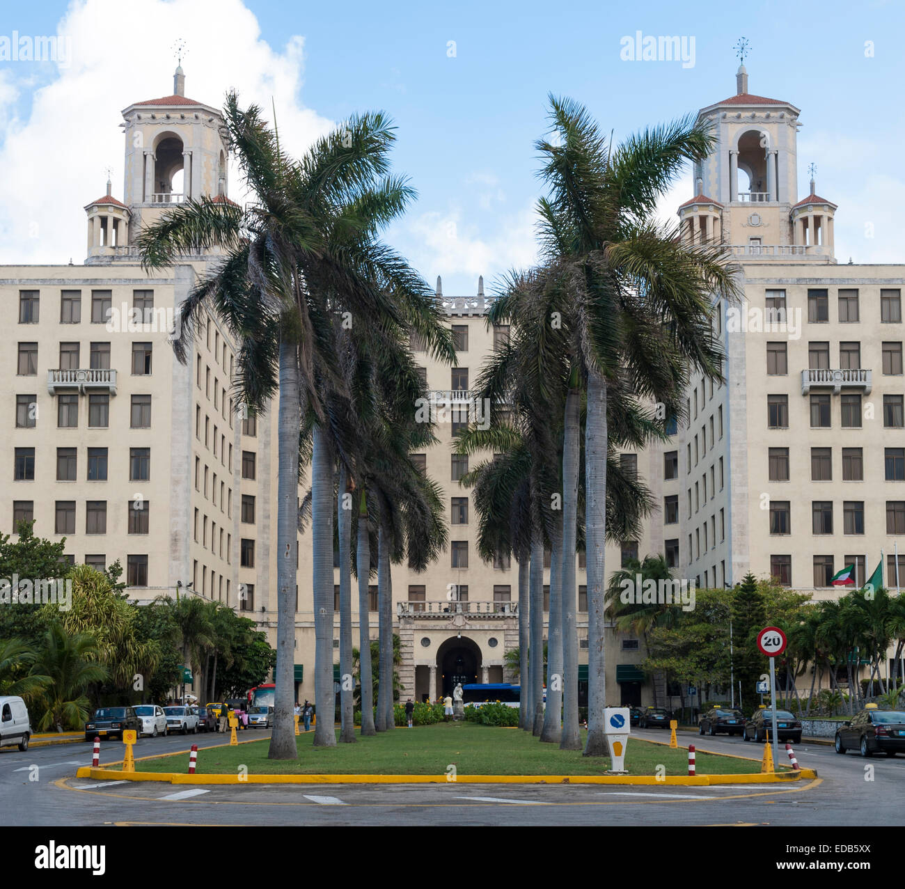 1930 Hotel Nacional de Cuba, Havanna Wahrzeichen, Nationaldenkmal, Geschichte, Kultur, kubanische Identität. Architektur der 30er Jahre. Unesco-Weltkulturerbe. Stockfoto