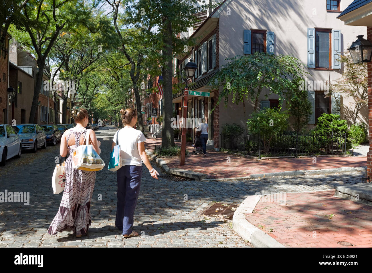 Historische Viertel, Philadelphia, Pennsylvania Stockfoto