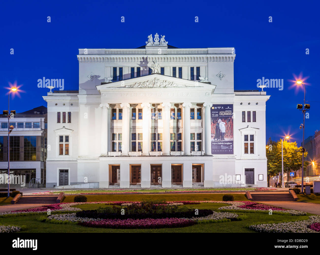 Lettische Nationaloper, Latvijas Nacionala Oper, Riga, Lettland