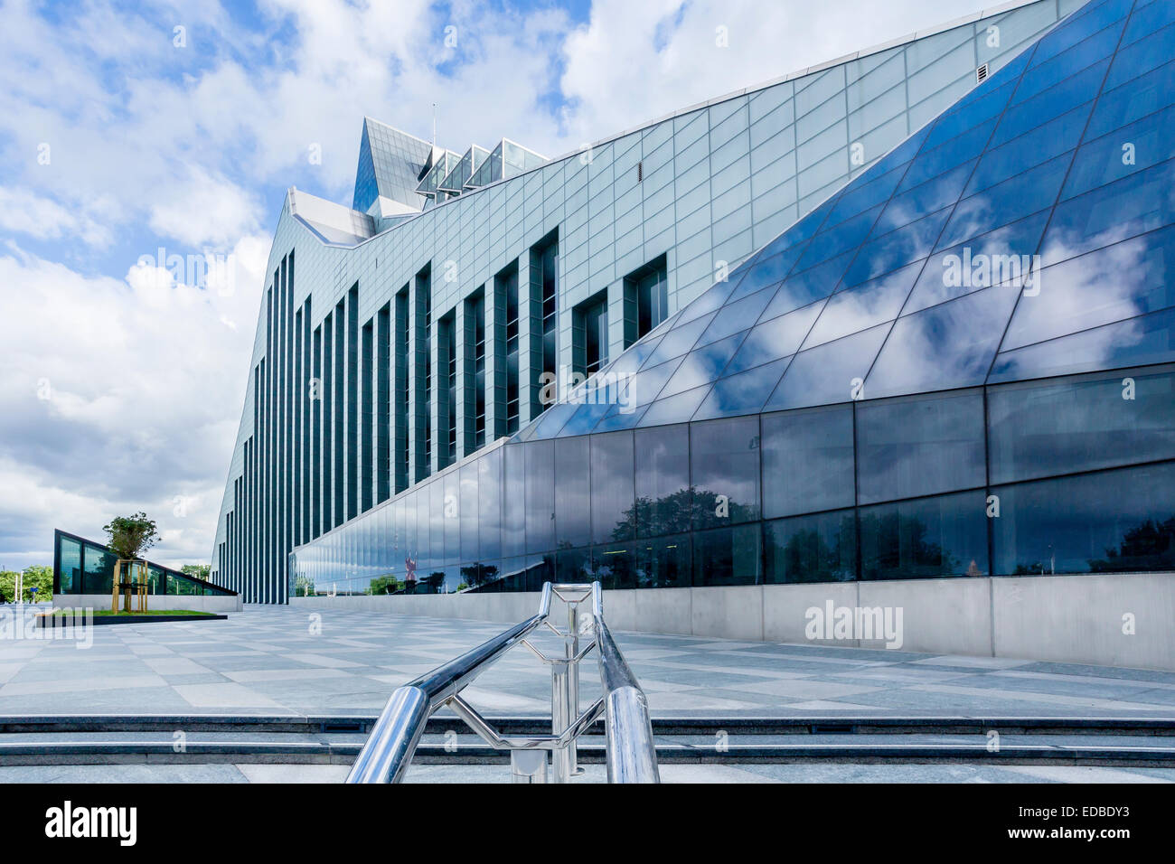 National Library of Latvia, Riga, Lettland Stockfoto