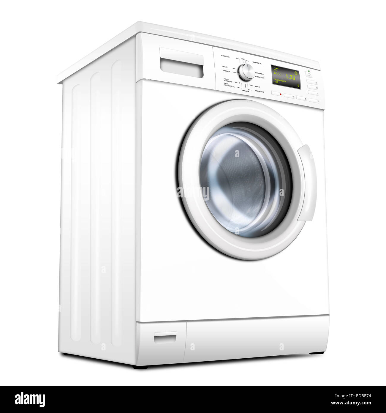 Waschmaschine, Abbildung Stockfoto