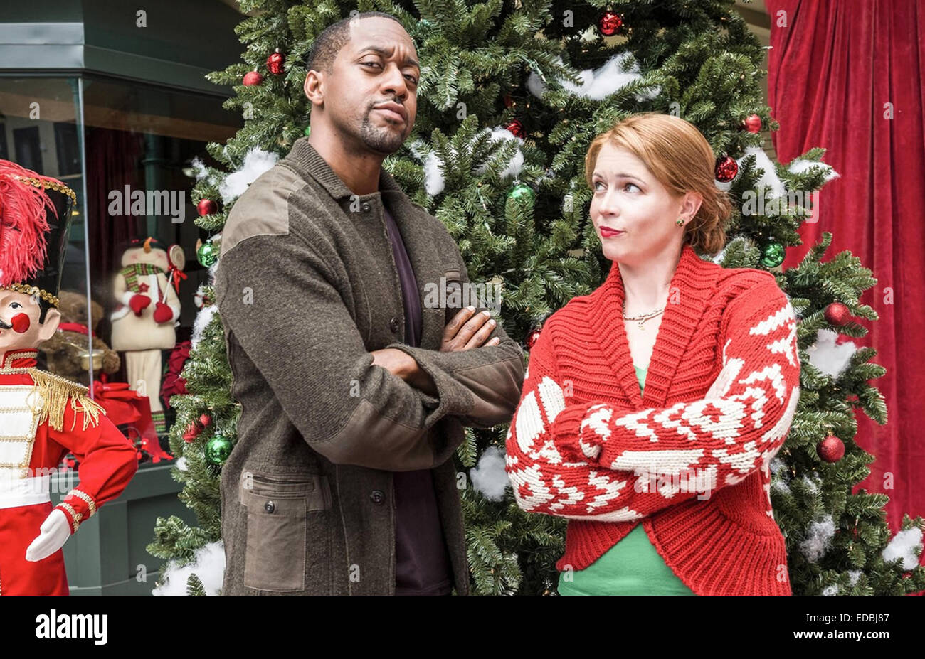 DER SANTA CON 2014 Flavorlab Film mit Jaleel White und Melissa Joan Hart Stockfoto