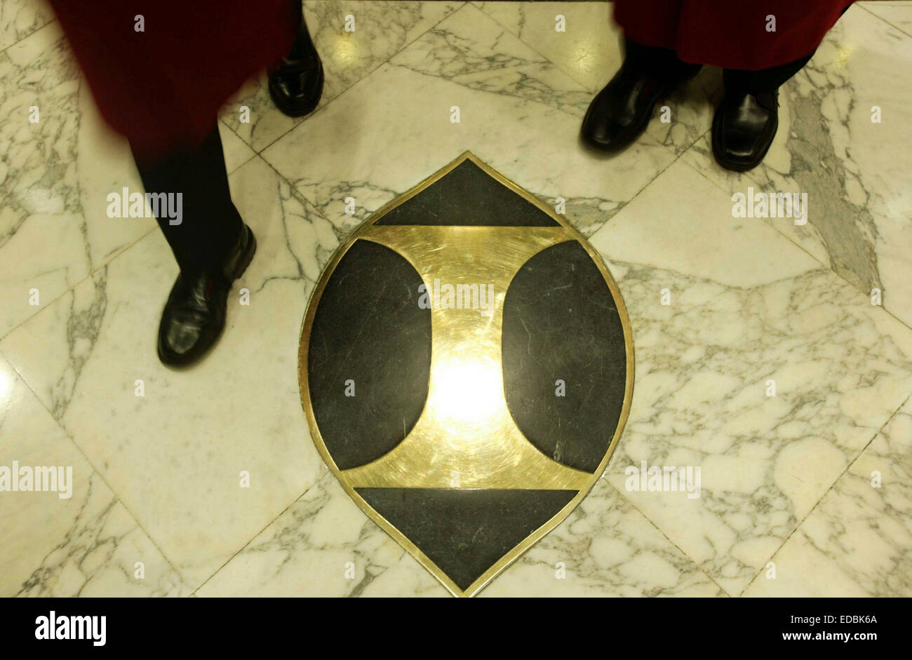 Bild zeigt das Hotel InterContinental, London. Stockfoto