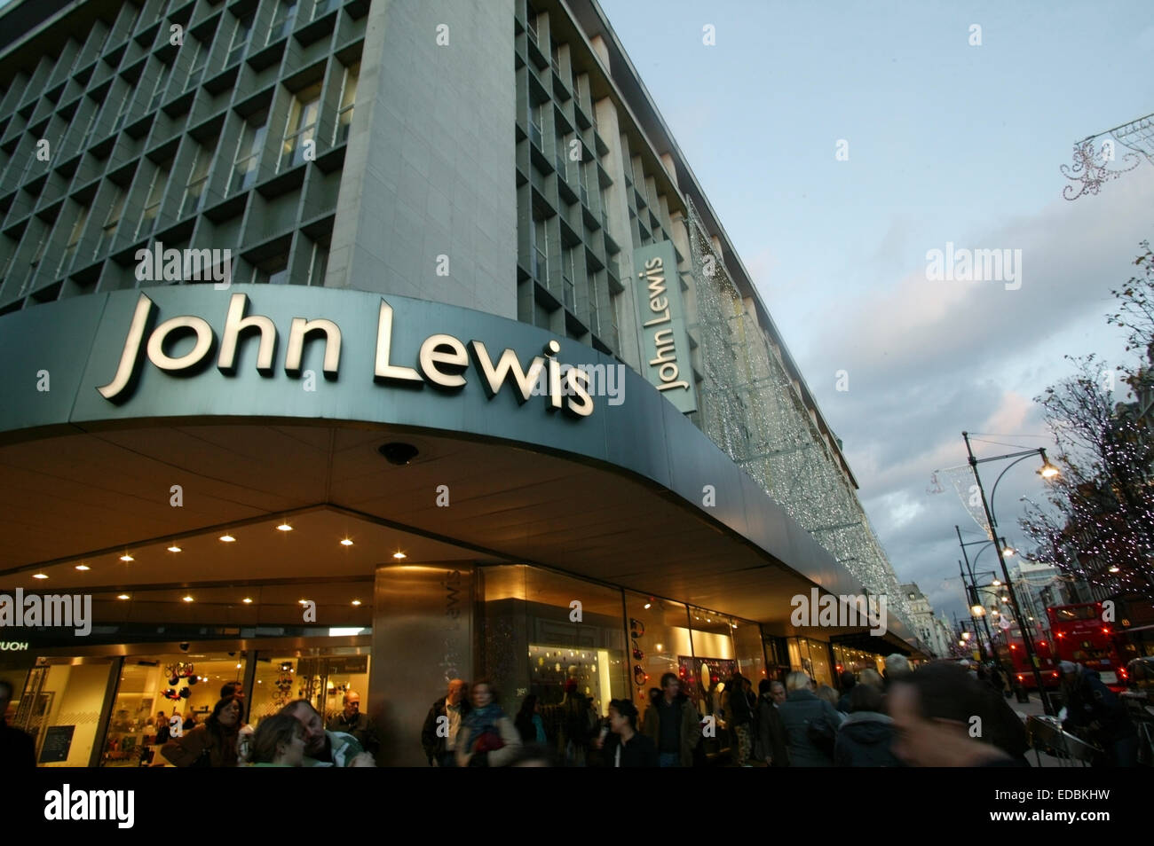 John Lewis Store, London. Stockfoto