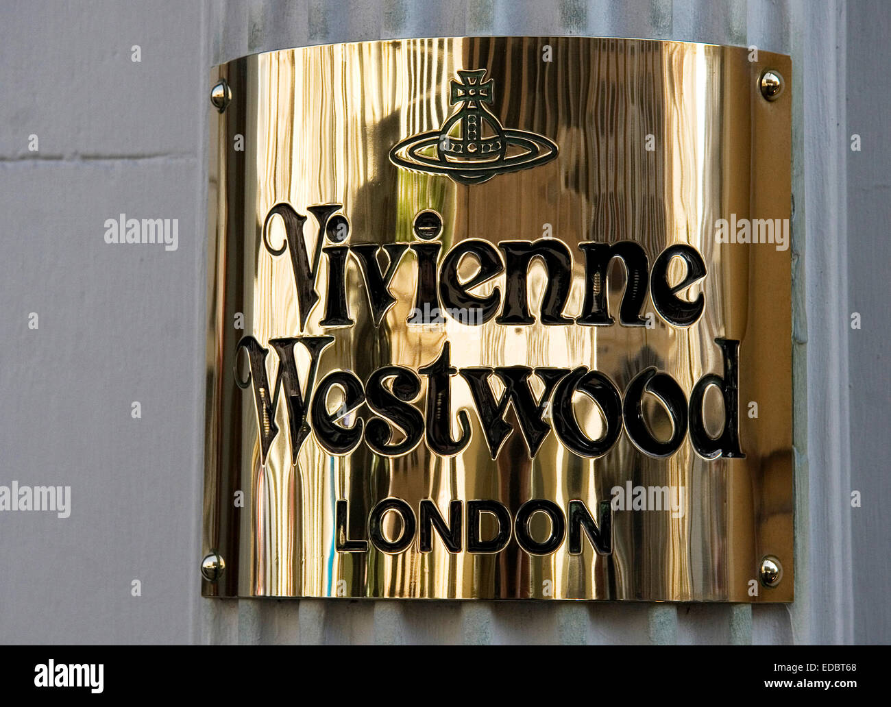 Außenaufnahme des Vivienne Westwood Store, Conduit Street London Stockfoto