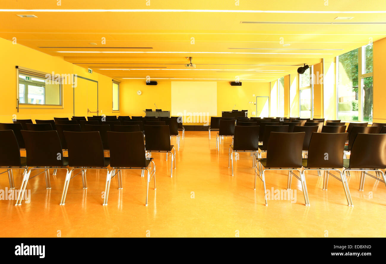 öffentliche Schule, Klassenzimmer-Interieur Stockfoto