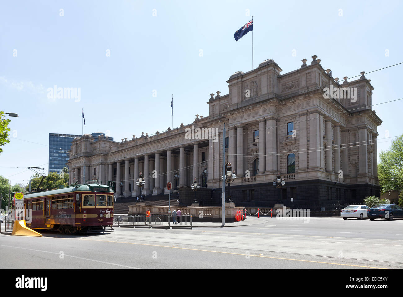 Victoria State Parliament House in Melbourne, Australien Stockfoto