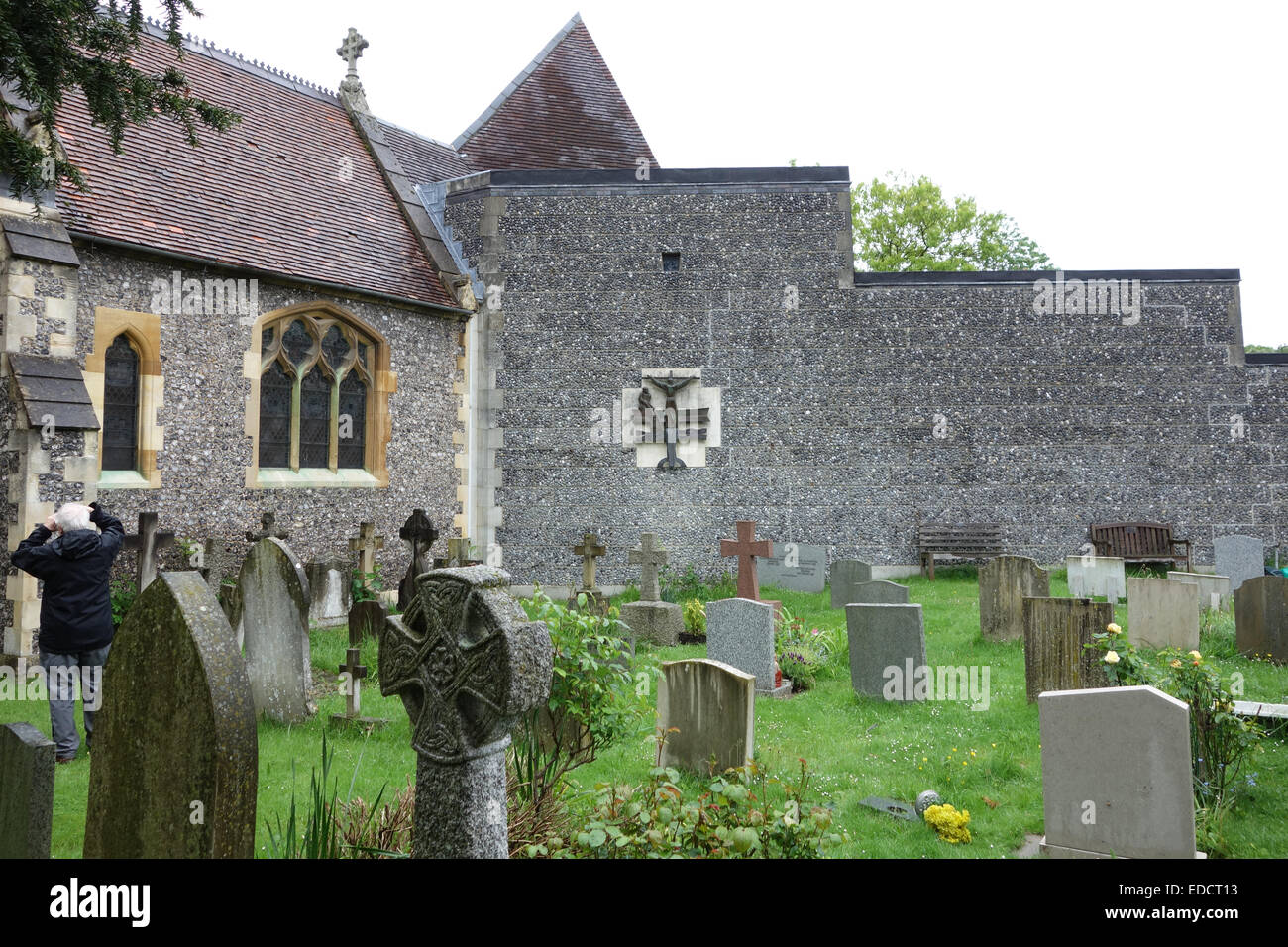 Marlow (historisch große Marlow oder Chipping Marlow) ist eine Stadt Andcivil Gemeinde Gerichtsbezirks Wycombe in South Buckinghamshire Stockfoto