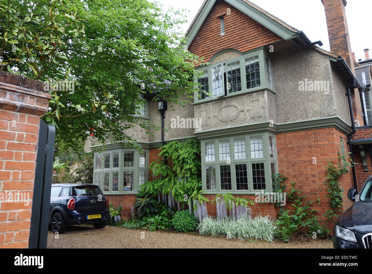 Marlow (historisch große Marlow oder Chipping Marlow) ist eine Stadt Andcivil Gemeinde Gerichtsbezirks Wycombe in South Buckinghamshire Stockfoto