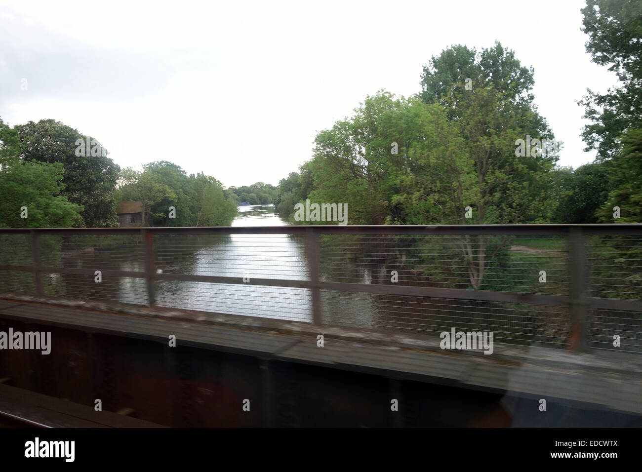 Windsor, Waterloo Zug Reise unterschiedliche Stationen Landschaft, Sehenswürdigkeiten für die Augen, oder nicht Stockfoto