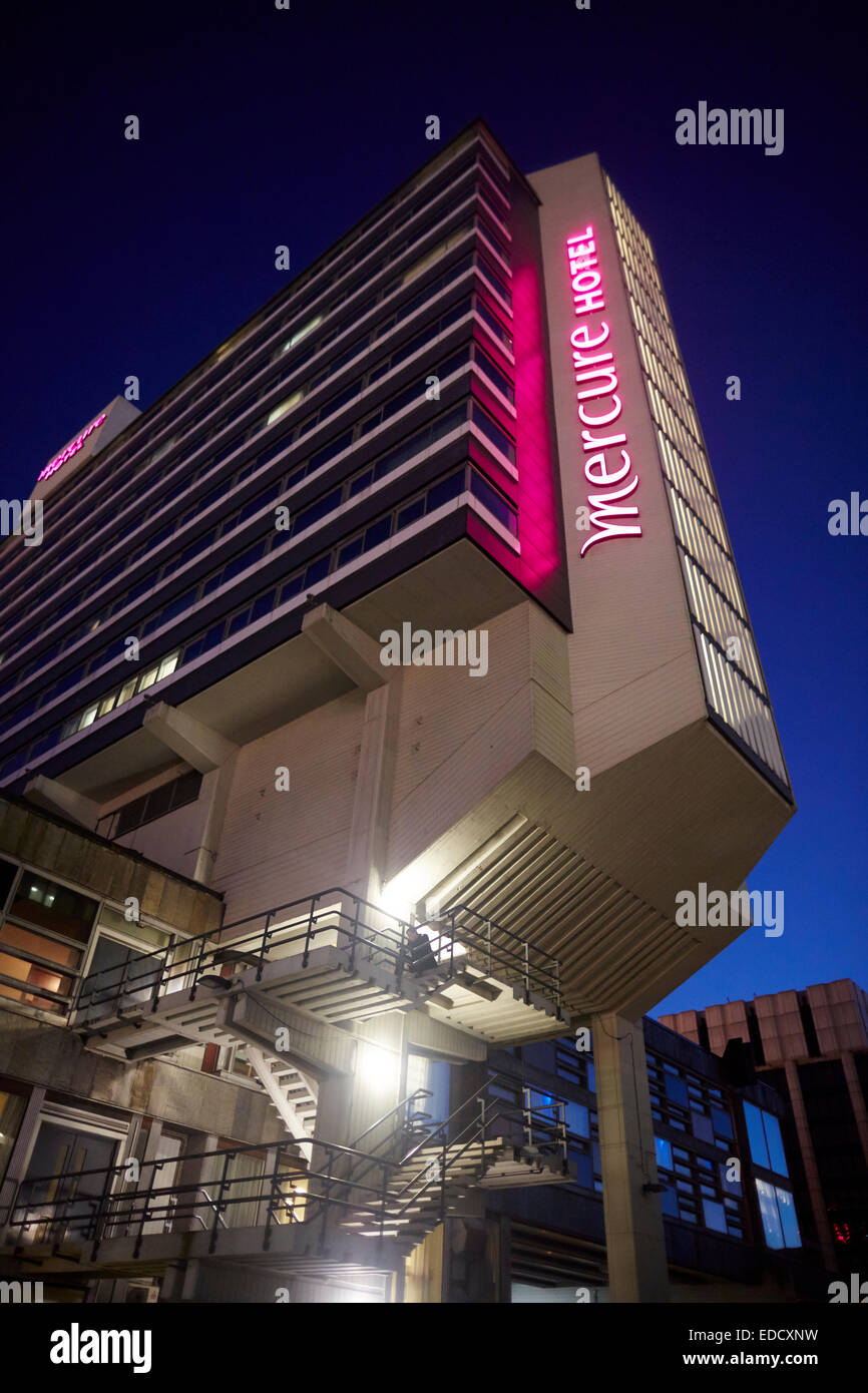 Manchester Piccadilly Gardens Mercure Hotel im Zentrum Stadt Stockfoto