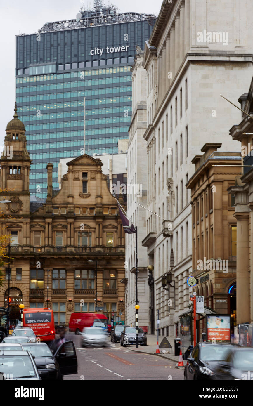 Manchester-King Street Stockfoto