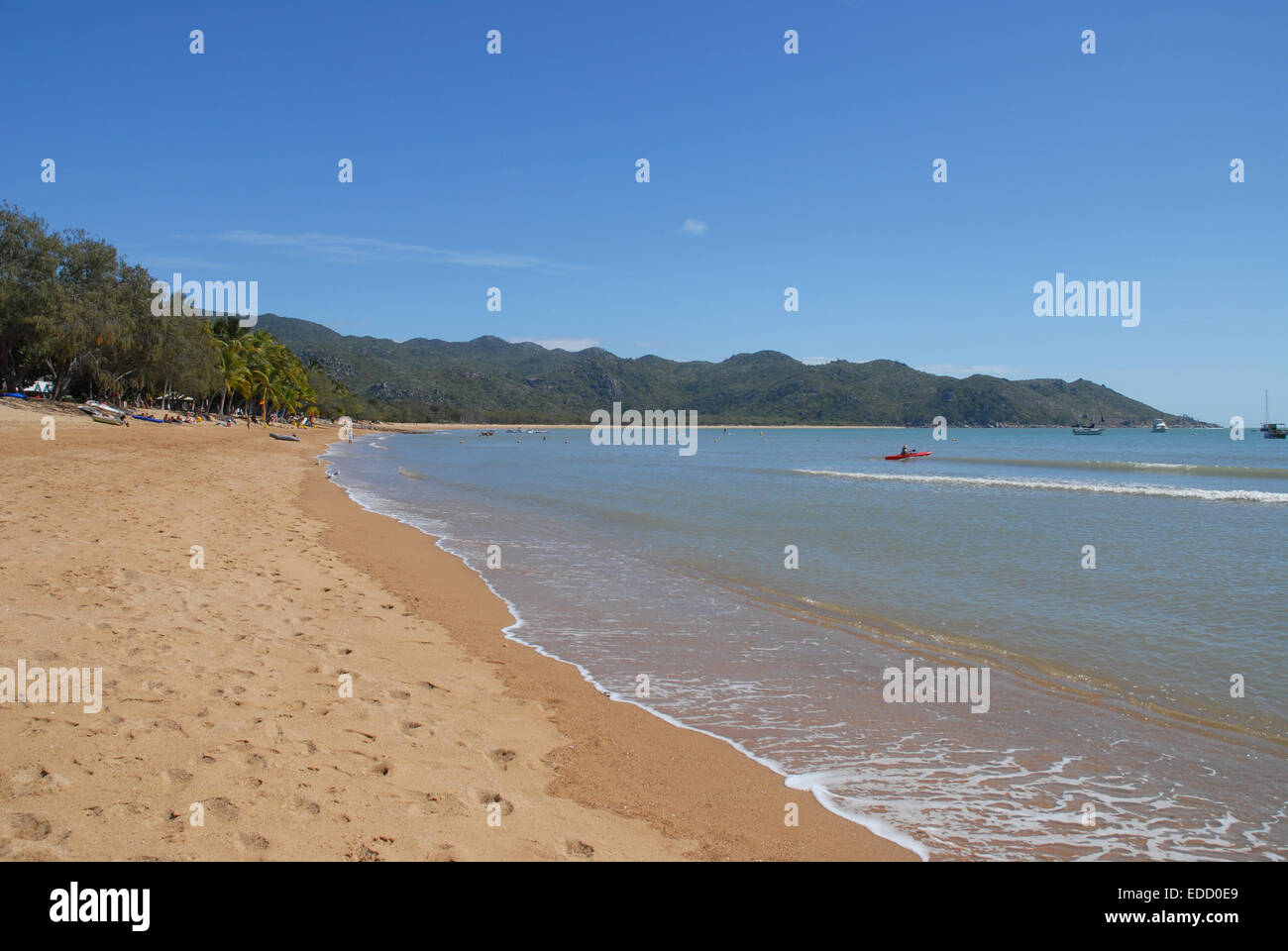 Der Strand von Horseshoe Bay, Magnetic Island, Queensland, Australien Stockfoto