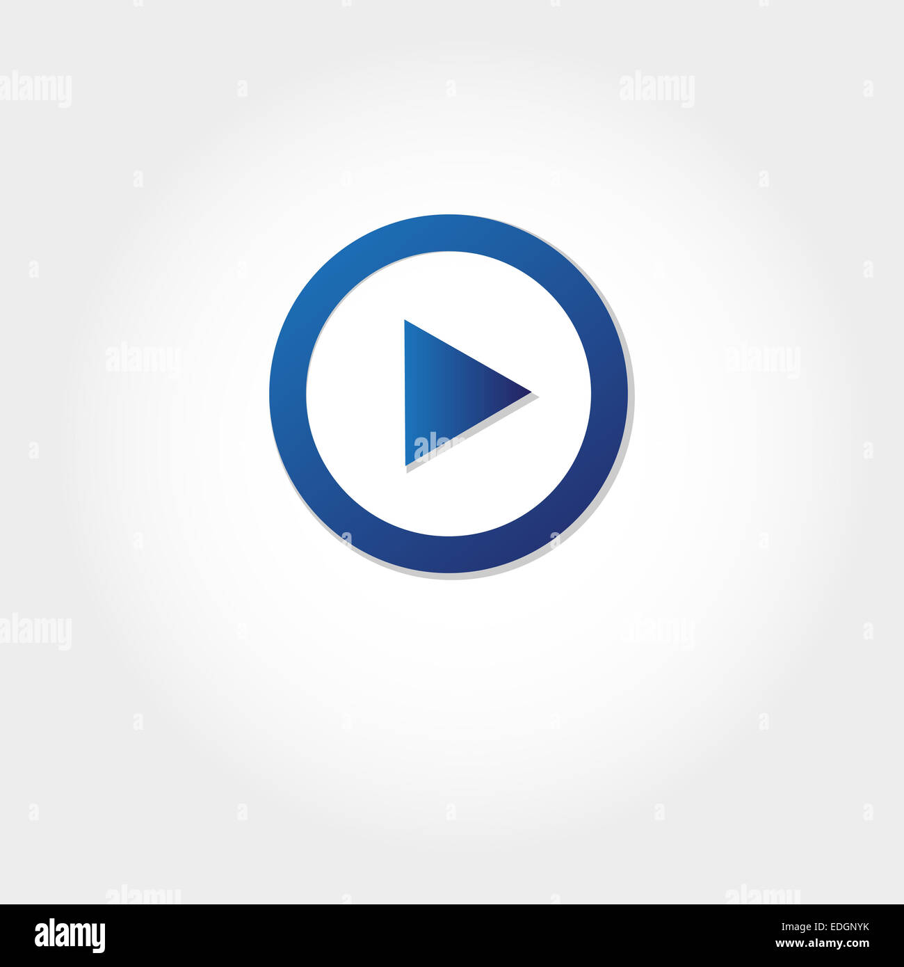 grafische Symbole auf einem weißen Hintergrund zu spielen Stockfoto