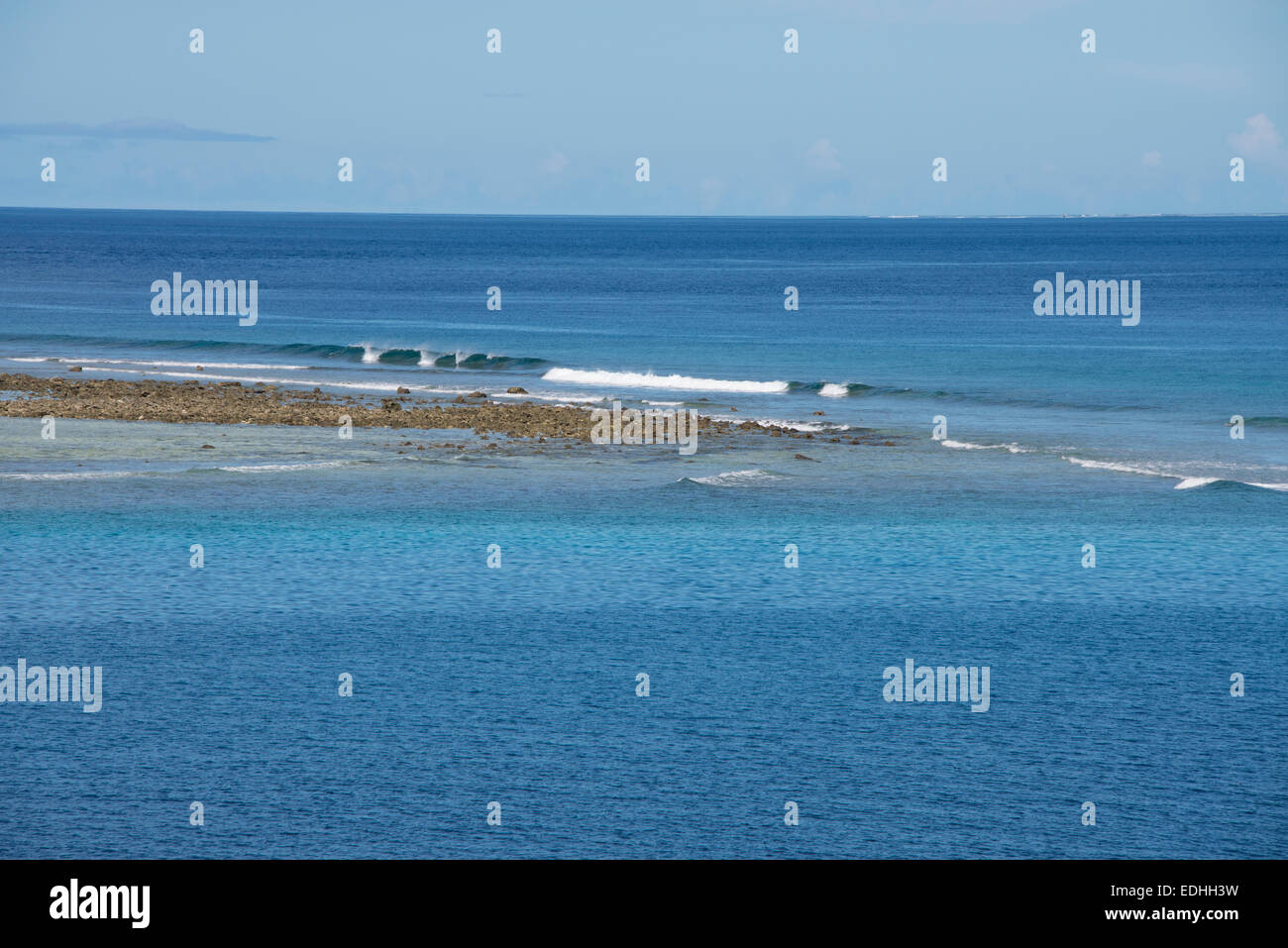 Melanesien, Provinz Makira-Ulawa, Salomon-Inseln, Insel Owaraha oder Owa Raha (früher bekannt als Santa Ana). Stockfoto