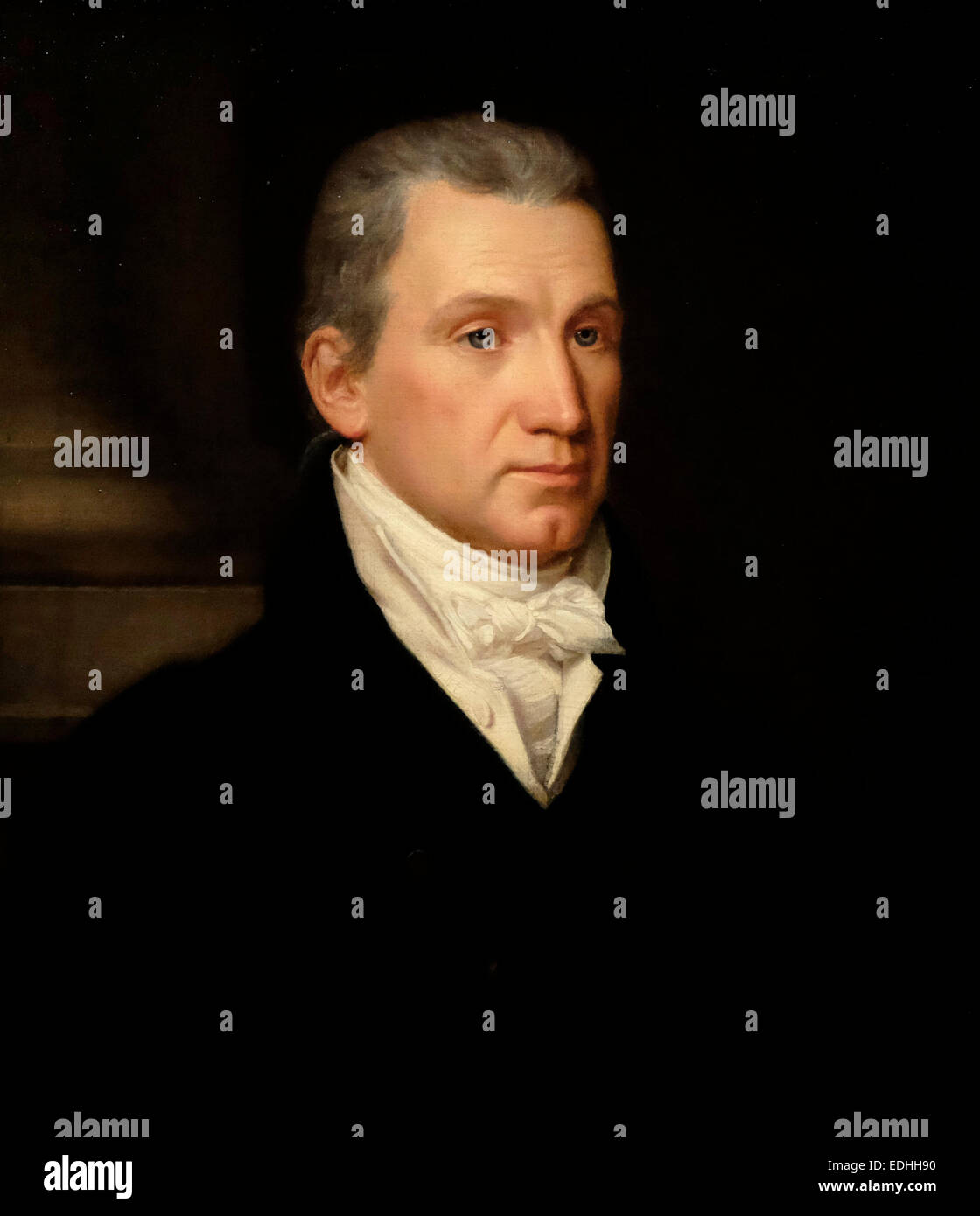 Präsident James Monroe - John Vanderlyn, 1816 Stockfoto