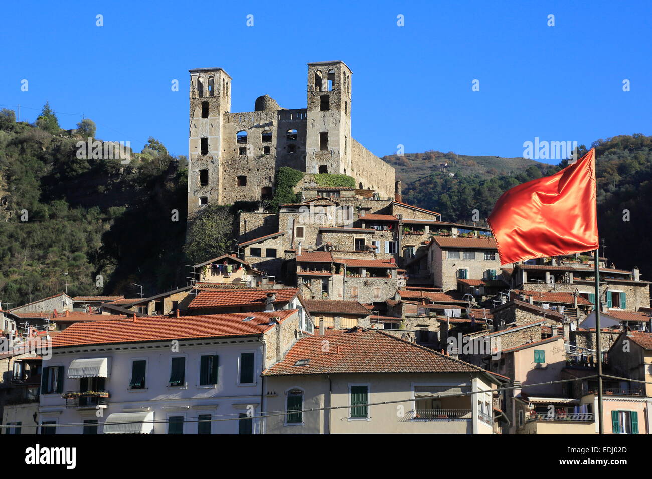 DoriaBurg Castello dei Doria, mittelalterliche Dorf von Dolceaqua