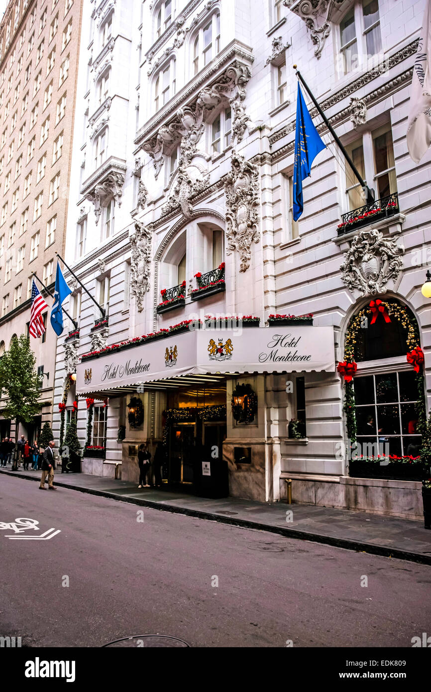 Das Hotel Monteleone auf Royal Street in New Orleans LA Stockfoto